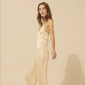 NWOT // ba&sh Open Back Jumpsuit